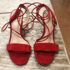 Aldo tie heels